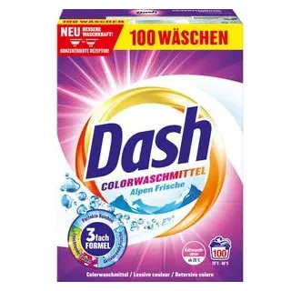 Dash Colorwaschmittel Pulver 100 WL