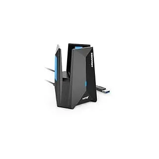 COMFAST WLAN Stick, WiFi7 6500Mbps USB WLAN Adapter Triple-Band Wireless USB Adapter, WiFi Dongle mit Verlängerungskabel, MU-MIMO & OFDMA, WPA3, Integrierte Antenne, Treiberlos für Win10/11