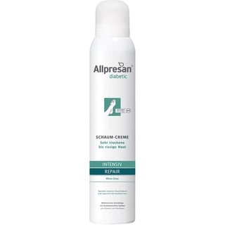 Allpresan Diabetic Intensiv + Repair Schaum-Creme ohne Urea 200 ml