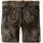 Trachtenshorts cappuccino dunkelbraun weiß 56