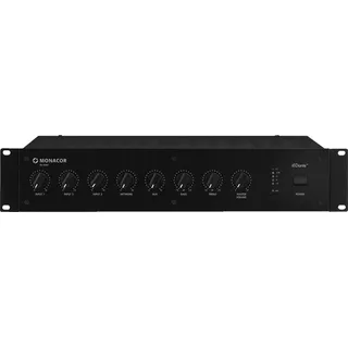 Monacor PA-900DT ELA-Verstärker 120W 2-Kanal