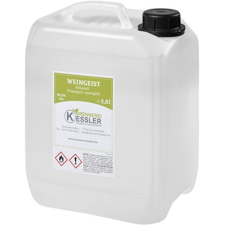 Brennerei Kessler Weingeist Primasprit Ethanol 96,4% - 5000ml