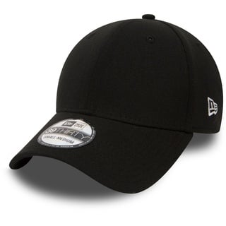 New Era 39Thirty Stretch-Fit Cap - NE Flag schwarz - M/L