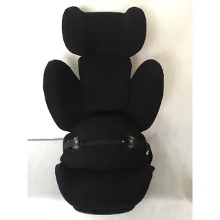 Sommerbezug Schonbezug für Cybex Pallas G I-Size, Solution G2 I-Fix Frottee 100% Baumwolle schwarz