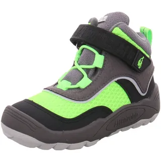 Affenzahn Übergangsschuh Vegan Explory wasserdicht atmungsaktiv vegan mit Fleecefutter, Klettverschluss und Rutschfester Sohle Größe 28