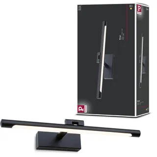 Paulmann Mingo Alu, Eisen, Stahl & Metall Schwarz