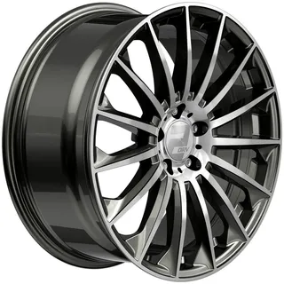 wheelworld-2drv WH39 8,5 x 19 5 x 112 ET45 MB66,6 Grau Hochglanzpoliert