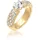 Verlobungsring gold transparent 58