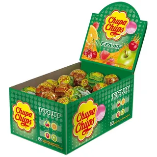 CFP Brands Süßwarenhandels GmbH & Co. KG Chupa Chups Fruit / Frucht Lollipops 50x 12g