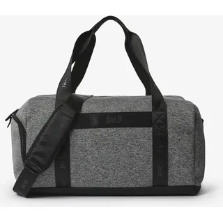 Synthetische Fitnesstasche in Melange-Grau für Herren und Damen grau ONE SIZE