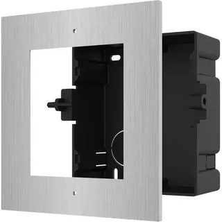 Hikvision DS-KD-ACF1/S Video Intercom Montagerahmen Edelstahl, 1-fach, Unterputz, Zubehör