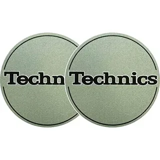 slipmat-Factory Technics Grün-Metallic Slipmat, 2 Stück