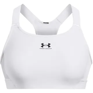Under Armour HeatGear High Sport-BH Damen Weiss, S