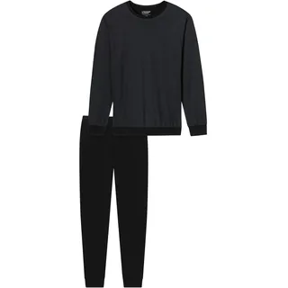 SCHIESSER Schlafanzug Uncover Nightwear Schwarz 52