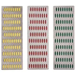 Mr Gadget Solutions® Mini-Diamantfeilen-Set, feine und grobe Schleifung, 7,6 cm, Körnung 400, 300, 200, 3 Stück