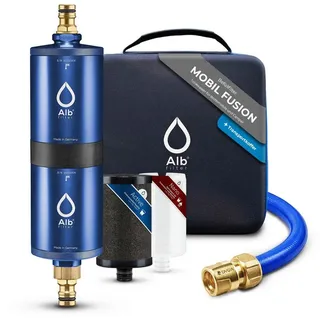 Alb Filter FUSION Active Nano Trinkwasserfilter Camping-Set mit Koffer Blau