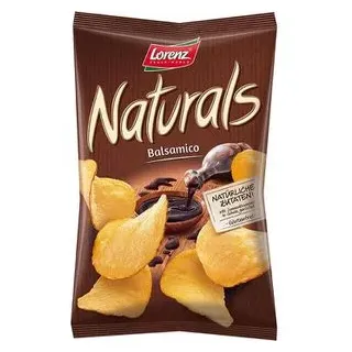 Lorenz Snack-World Lorenz Chips Naturals Balsamico, Kartoffelchips, 95g