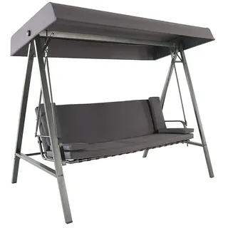 Sunfun Maja Hollywoodschaukel  (230 x 135 x 188 cm, Anthrazit)