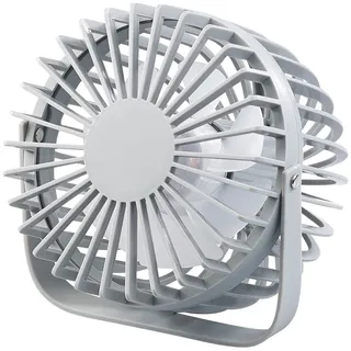 Sichler Haushaltsgeräte USB-Tischventilator im Retro-Design, 2 Stufen, 2,5 Watt, Ø 7,5 cm