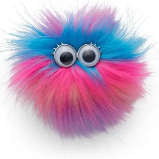 ergobag Flausch-Klettie Pink-Blau