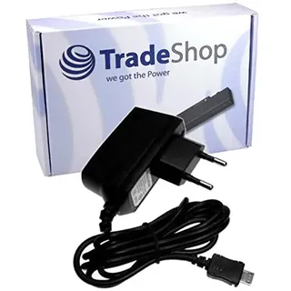 Trade-Shop Netzteil Ladegerät Ladekabel Adapter Micro-USB passend für Huawei Ascend Y200 Y201 Pro Y201 Pro Y300 P1 Y200 Y201 U8350 Edge G300 U8815 G330 G6005 G6602 G6603 G6608 G6150 G6609