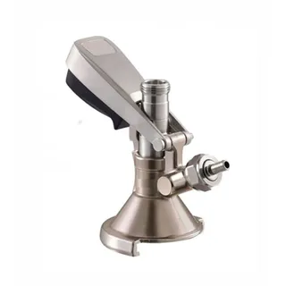 ich-zapfe Zapfkopf, Keg Verschluss, Kombi-Fitting, o. Ausgang (Kelleranstich) 2x 5/8"