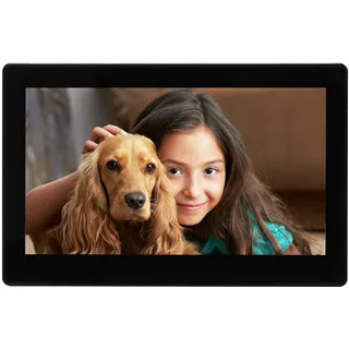 13,3-Zoll-Smart-WiFi-Digitalfotorahmen mit 1080P-Touchscreen, Integriertem 8-GB-Speicher und Kostenlosem Speicherplatz. Teilen Sie Fotos und Videos aus der Ferne über die App
