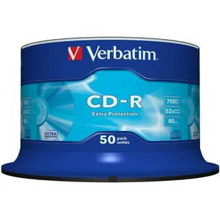 Verbatim CD-R 700MB 52x Extra Protection 50er Spindel