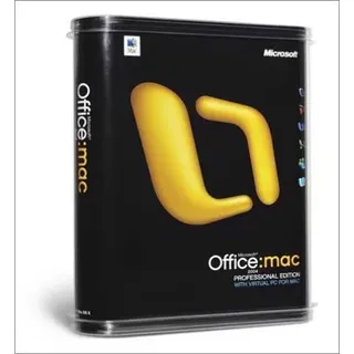 Up MS Office Pro 2004 CD Mac