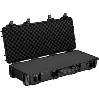 Wiltec Waffenkoffer 97,8x42x17,3cm Langwaffenkoffer Gewehrkoffer Koffer Gewehr | schwarz | 420,00 MILLIMETER x 173,00 MILLIMETER x 978,00 MILLIMETER