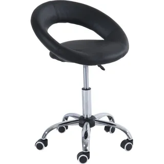 Homcom Rollhocker schwarz