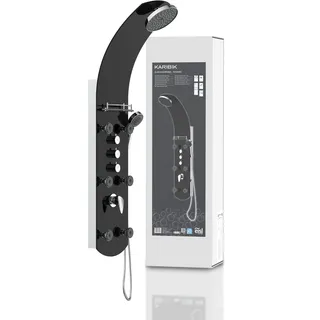 Eisl Duschpaneel KARIBIK Schwarz