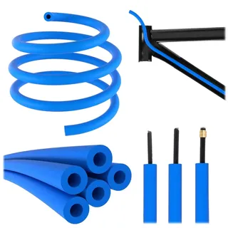 2 Stk 1,5 M Bike Rahmen Interne,Schaum Schaltung Gehäuse Dämpfer Hülse für Fahrrad,Fahrrad Rahmen Innengehäuse Dämpfer,Zur Verwendung mit Außendurchmessern bis 6 mm,Bike Shift/Bremse/Hydraulikschlauch