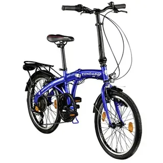 Zündapp ZF20 Speed Folder 20 Zoll Klapprad Faltrad Stadtrad Fahrrad faltbar Klappfahrrad StVZO