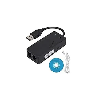 Juicemoo Faxmodem, Praktisches USB Modem, Externes USB Modem Mit Kompatiblem at Und Erweiterten at-befehlssätzen, Für Desktop-Computer