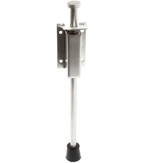 Wiltec Pedal Türstopper 118-146mm Edelstahl Türfeststeller Bodentürstopper Türbremse