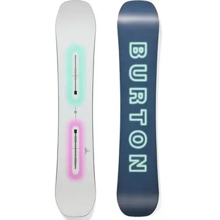 BURTON Custom Camber Snowboard weiß/grün/rosa - 162