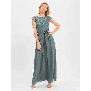 Swing Abendkleid Schilf 36