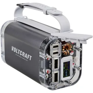VOLTCRAFT Vc-pb-100w-40000-ip67 Powerbank 40000 mAh Usb Pd Lipo Usb-c®, Usb-a (host) Aluminium-grau