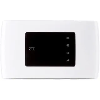 ZTE MF920 Mobile Wireless Router, 4G/LTE Hotspot Unlocked to All European SIM Cards, 150Mbit/s Download speeds, 2000mAh Battery - White