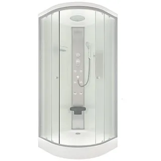 AcquaVapore Duschkabine Fertigdusche Dusche Komplettkabine D10-10m0 90x90 Cm Ohne 2k Scheiben Versiegelung