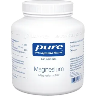 PURE ENCAPSULATIONS Magnesiumcitrat Kapseln 180 St.