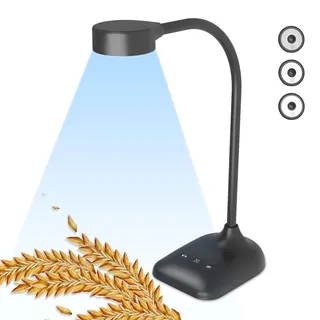Thustand Dokumentenkamera für Lehrer, Doc Kamera, USB Visualizer mit LED-Licht, Autofokus, Bildinvertierung, Falten, für Mac OS, Windows, Chromebook