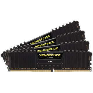 128GB (4x32GB) DDR4 3200MHz C16 Desktop Arbeitsspeicher - Schwarz