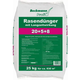BECKMANN Rasendünger mit Langzeitwirkung 25 kg