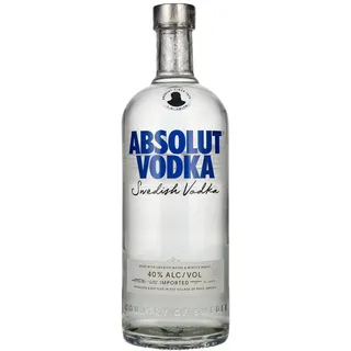 Absolut Vodka 40% vol 1 l