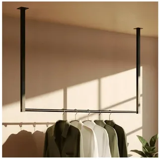 CLP Fenton Kleiderständer 100x80x7 schwarz