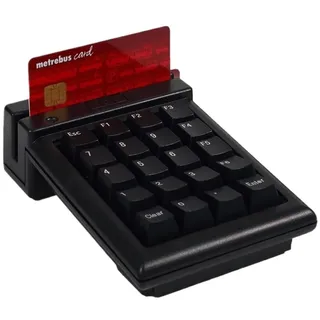 Registrierkasse, Dreispuri USB-Schnittstelle Passwort-Tastatur, Supermarkt-Kassierer Passwort-Tastatur 20 Tasten Für Kleinunternehmen, Einzelhandel