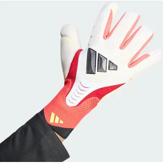 adidas PREDATOR Pro Torwarthandschuhe - White / Lucid Red / Black - 5