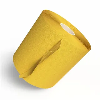 Horn Medical Horn-haft fein kohäsive Fixierbinde, gelb 8cm x 20 m)